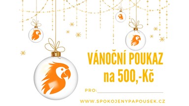 Vánoční poukaz na 500,- Kč