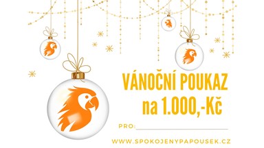 Vánoční poukaz na 1.000,- Kč